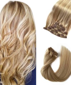 Extensiones de Cabello Clip en Cabello Humano Labetti 20in