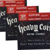 Cuerdas Dunlop Heavy Core - Pesado 10-60 3 Paquetes de
