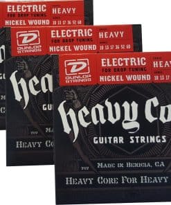 Cuerdas Dunlop Heavy Core - Pesado 10-60 3 Paquetes de
