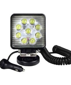 LEMIL - 27W Luz de Trabajo LED 12V Luz LED para Coche