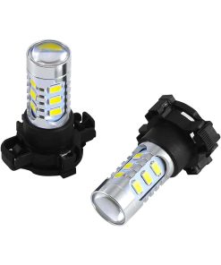 GFJMC (2 Bombillas LED PY24W 5200s de Xenon Blanco Error