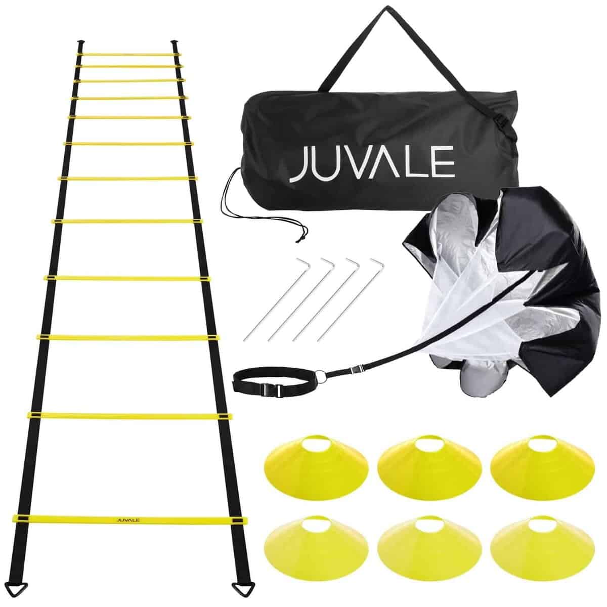 Equipo de Entrenamiento de Escalera de Agilidad Juvale -