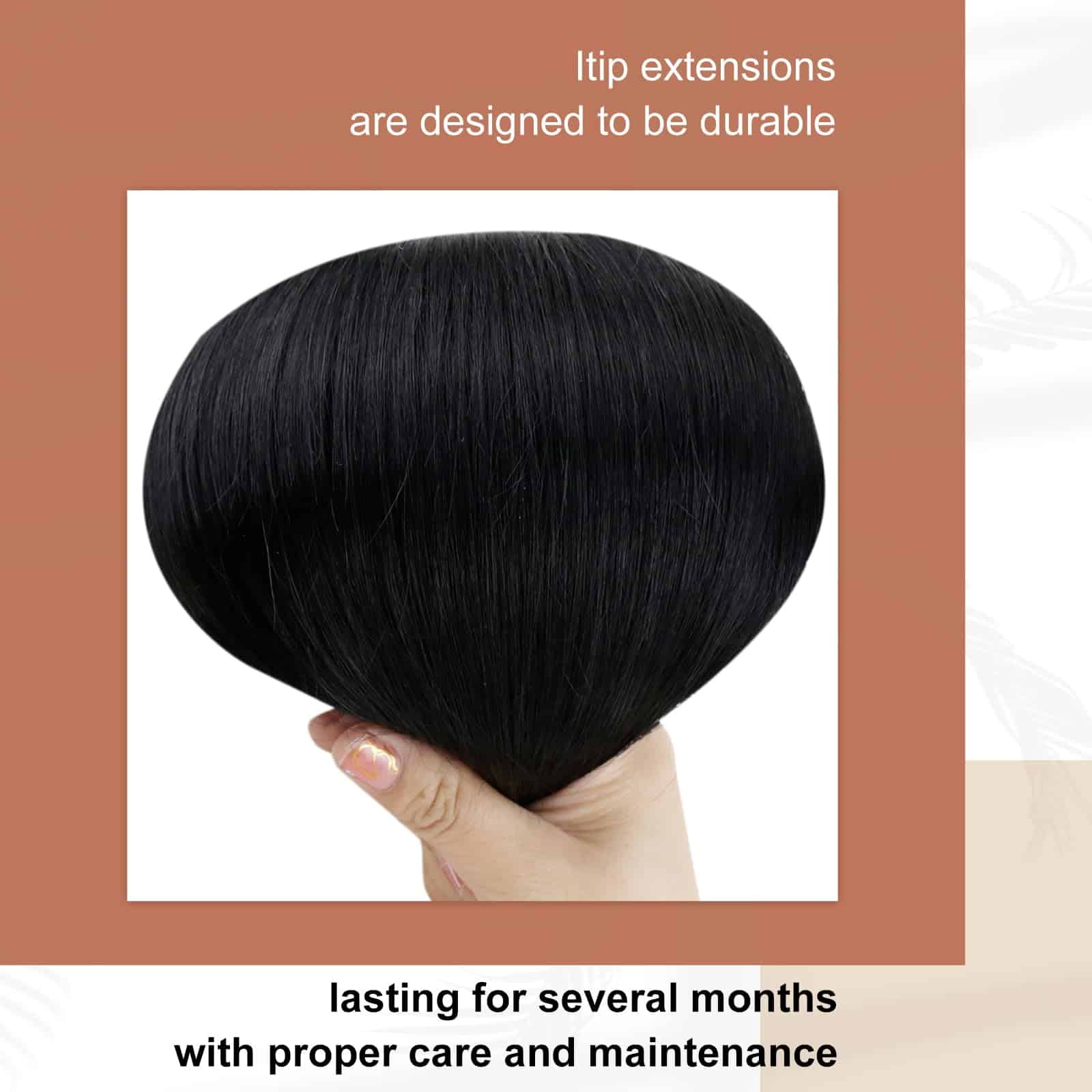 Extensiones de Cabello Full Shine I Tip 22 Pulgadas Pelo - Imagen 6