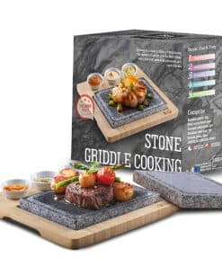 Set de Parrilla de Piedra para Asar Profesional de Artestia