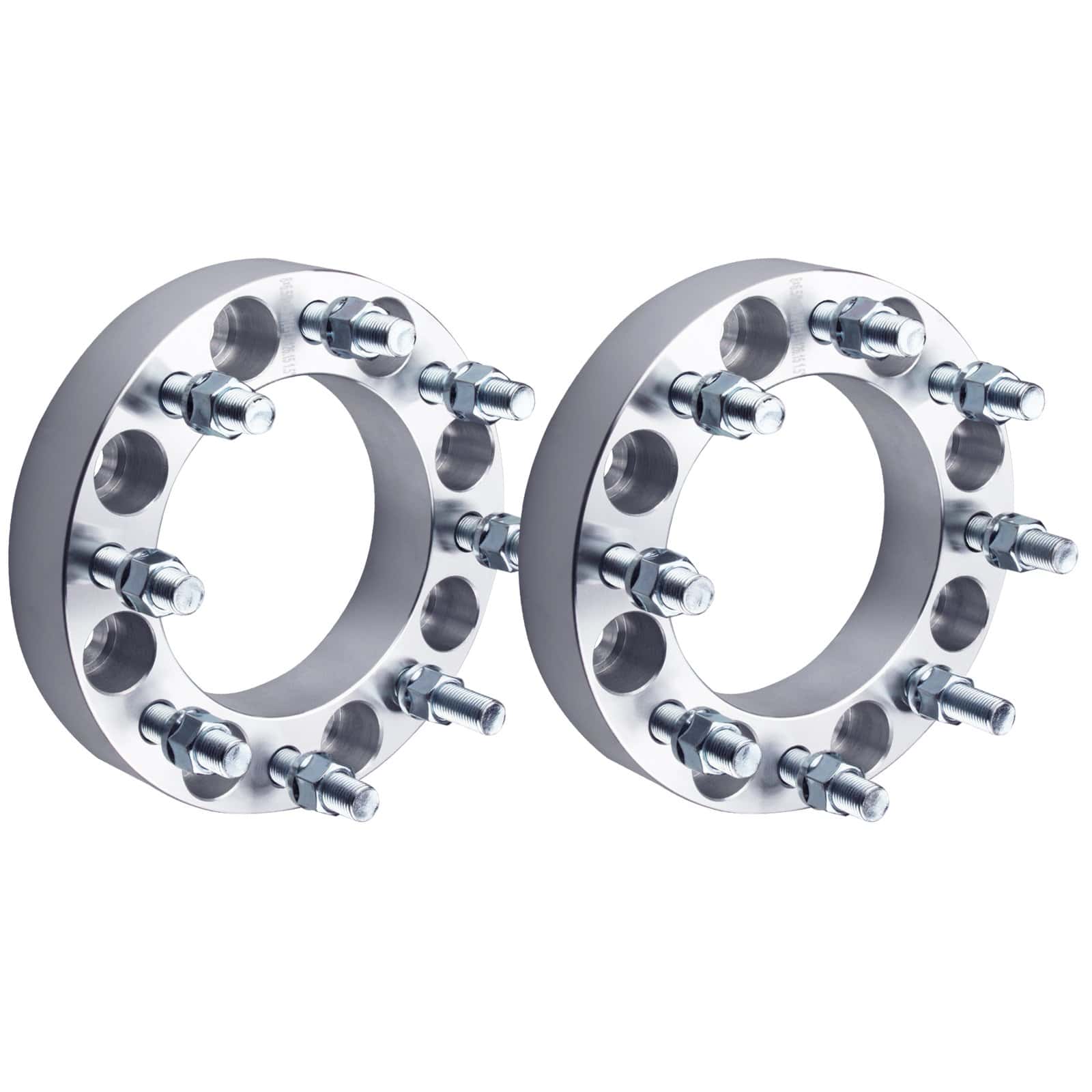 DCVAMOUS 2PC Separadores de Rueda 8x6.5 de 1.5 Pulgadas