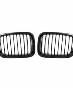 Rejilla frontal superior mate negra para parrilla BMW Serie