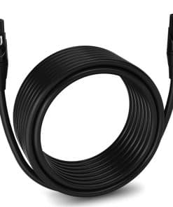 Cable de Micrófono XLR Balanceado LyxPro de 30 Pies Macho a