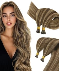 Extensiones de Cabello I Tip Invisible de Pelo Humano Sunny