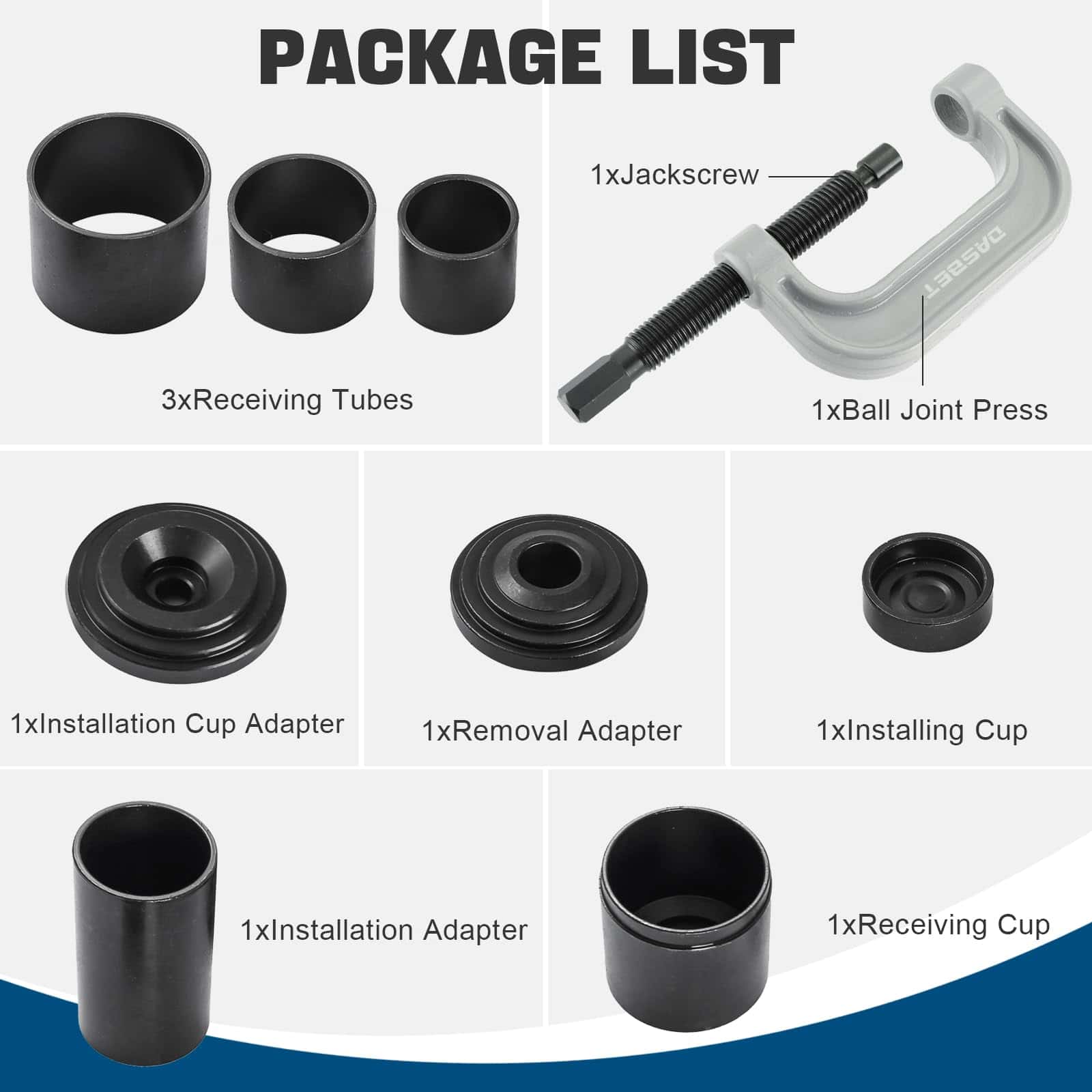 Kit de Herramientas para la Extracción de Rótulas DASBET | - Imagen 3