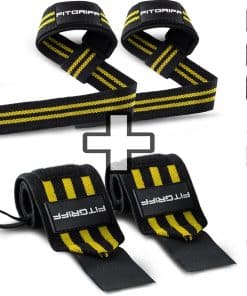 Conjunto de Cinchas para Levantamiento de Pesas y