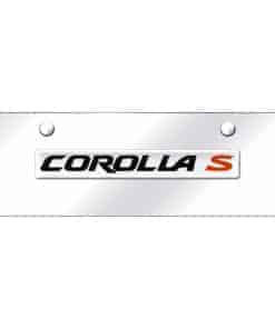 Placa de matrícula mini oficial con nombre autorizado de