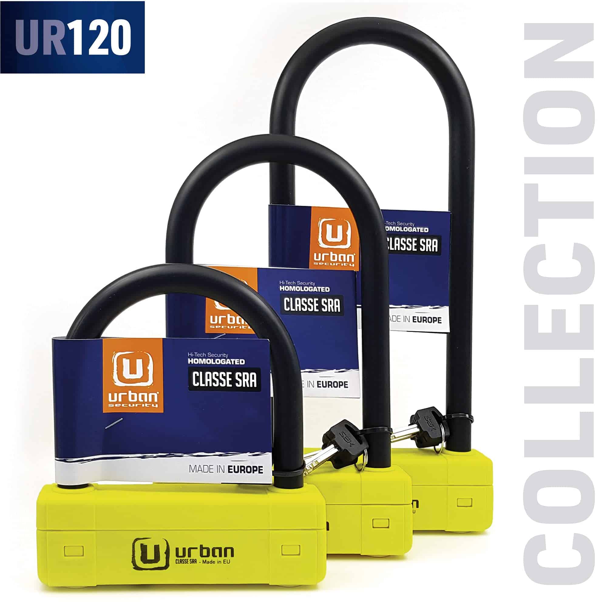 Candado de Moto Urban UR120220 Máxima Seguridad Aprobado - Imagen 9