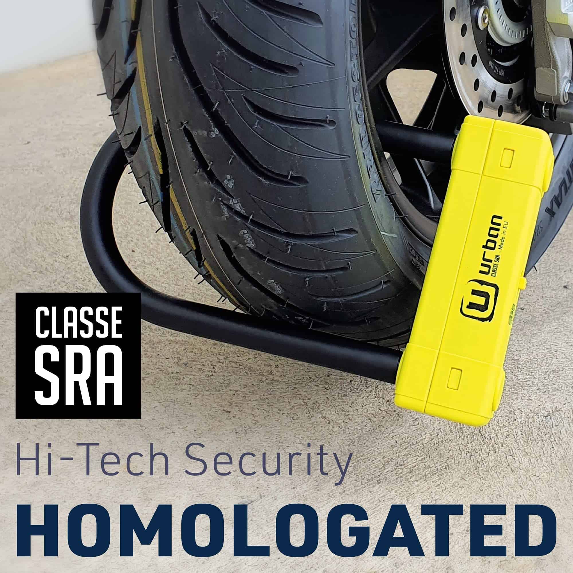 Candado de Moto Urban UR120220 Máxima Seguridad Aprobado - Imagen 4