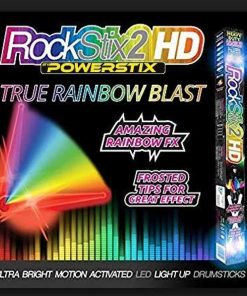 ROCKSTIX BAQUETAS LUMINOSAS: ¡EXPLOSIÓN ARCOÍRIS! Increíble