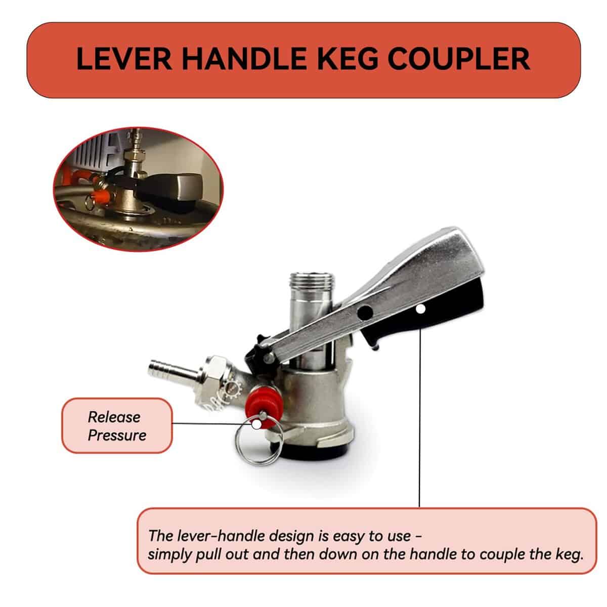 Kit de Conversión de Torre de Cerveza Kegerator de Doble - Imagen 6