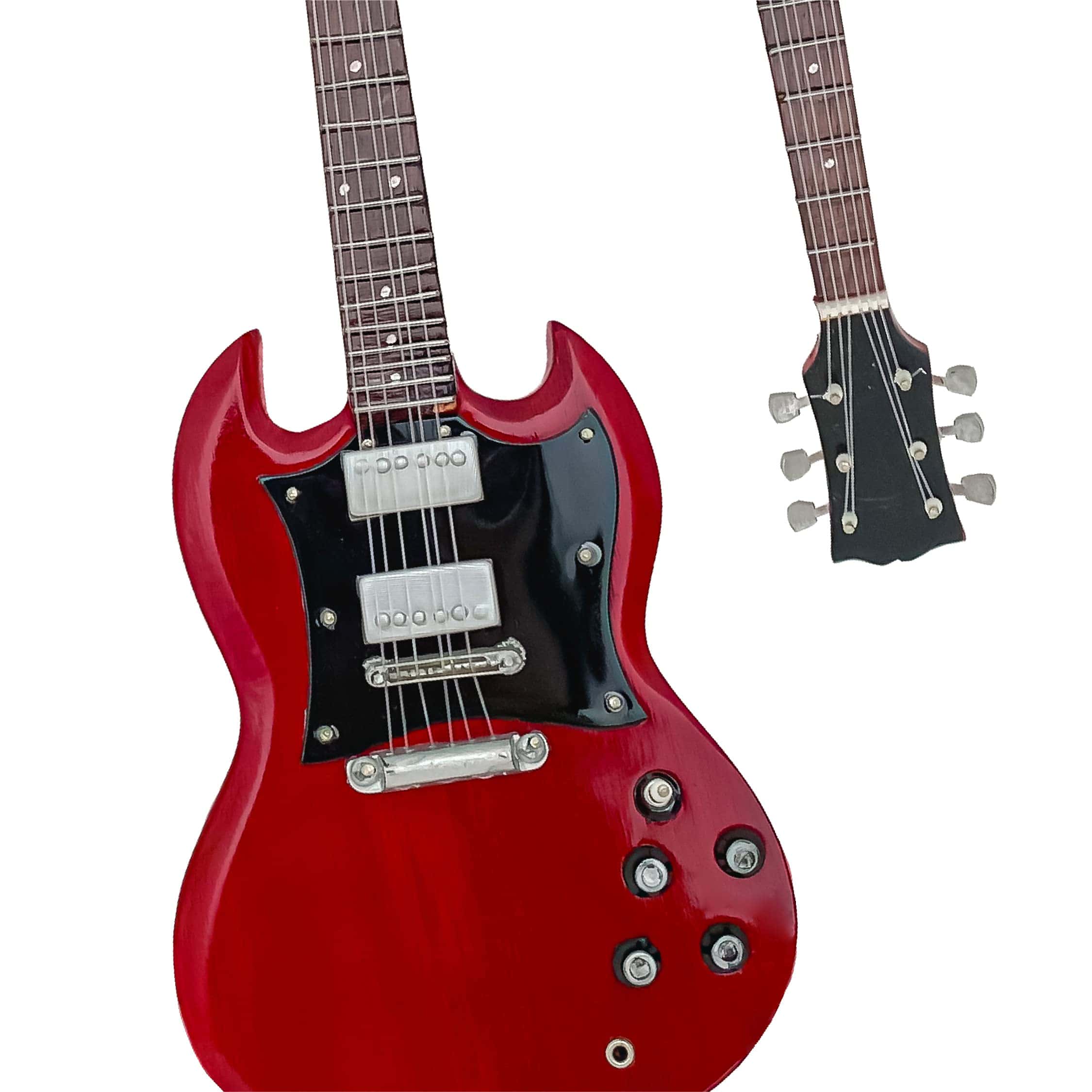 Réplica de Guitarra en Miniatura de ACDC Angus Young - - Imagen 10