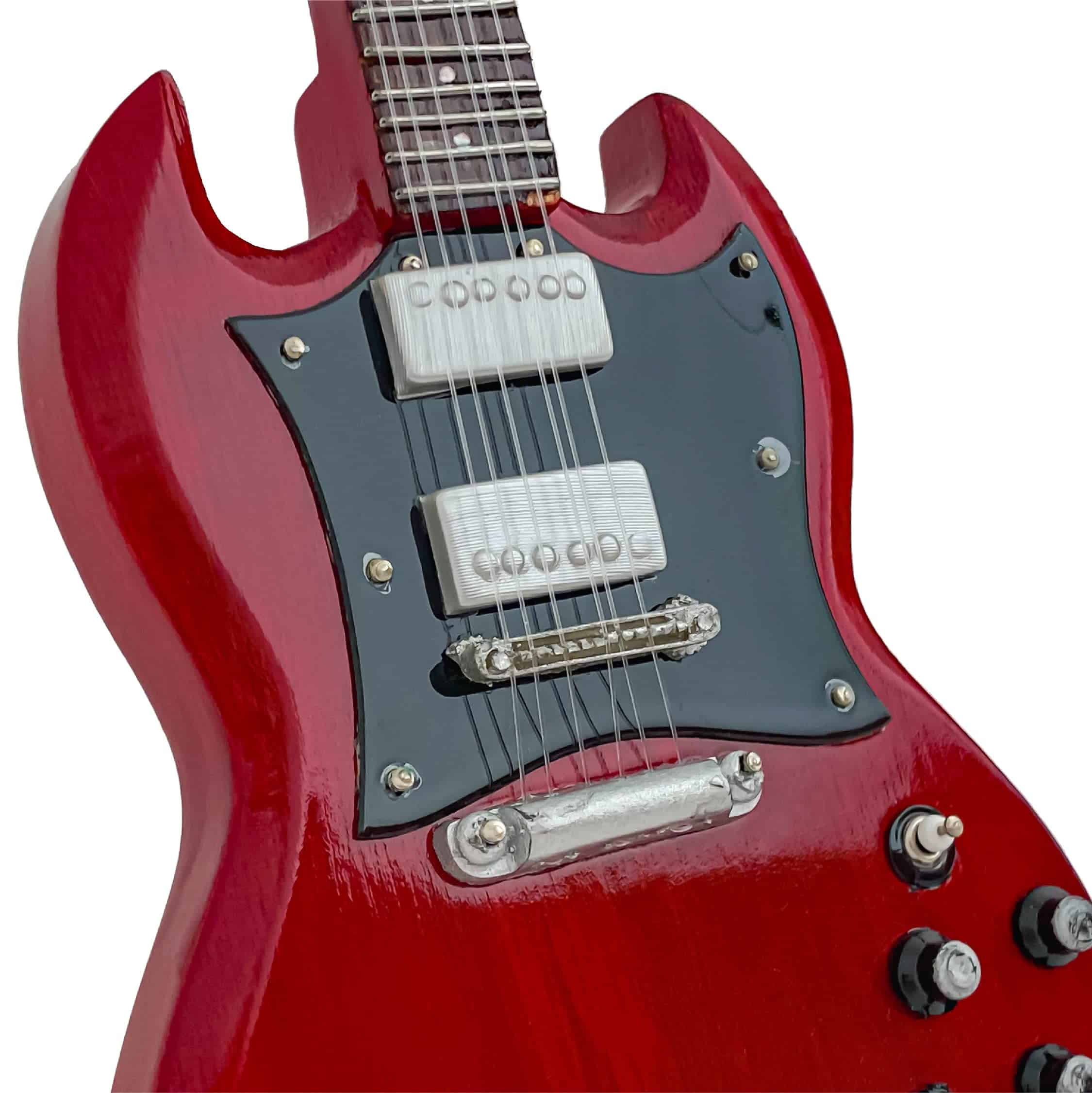 Réplica de Guitarra en Miniatura de ACDC Angus Young - - Imagen 8