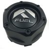 Tapa de centro de rueda personalizada Fuel Matte Black (UNA