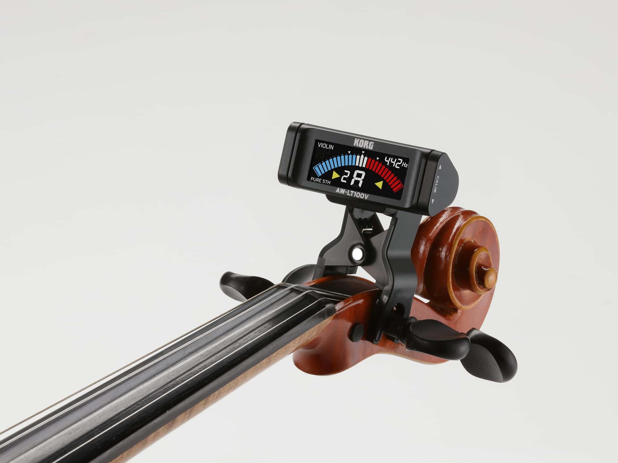 Afinador de Pinza Korg AWLT100V para Violín y Viola con 100 - Imagen 6