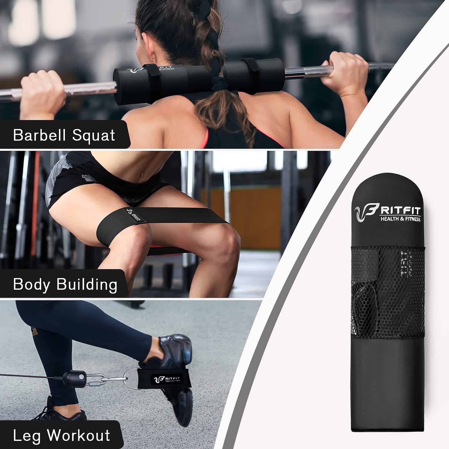 Conjunto de 7 Piezas para Barra de Pesas RitFit Mejorado - Imagen 8