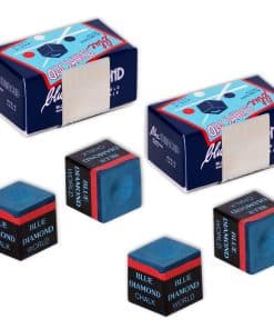 Tiza para taco de billar Blue Diamond con protección