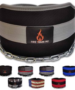 Cinturón de Pesas Fire Team Fit con Cadena, Cinturón de