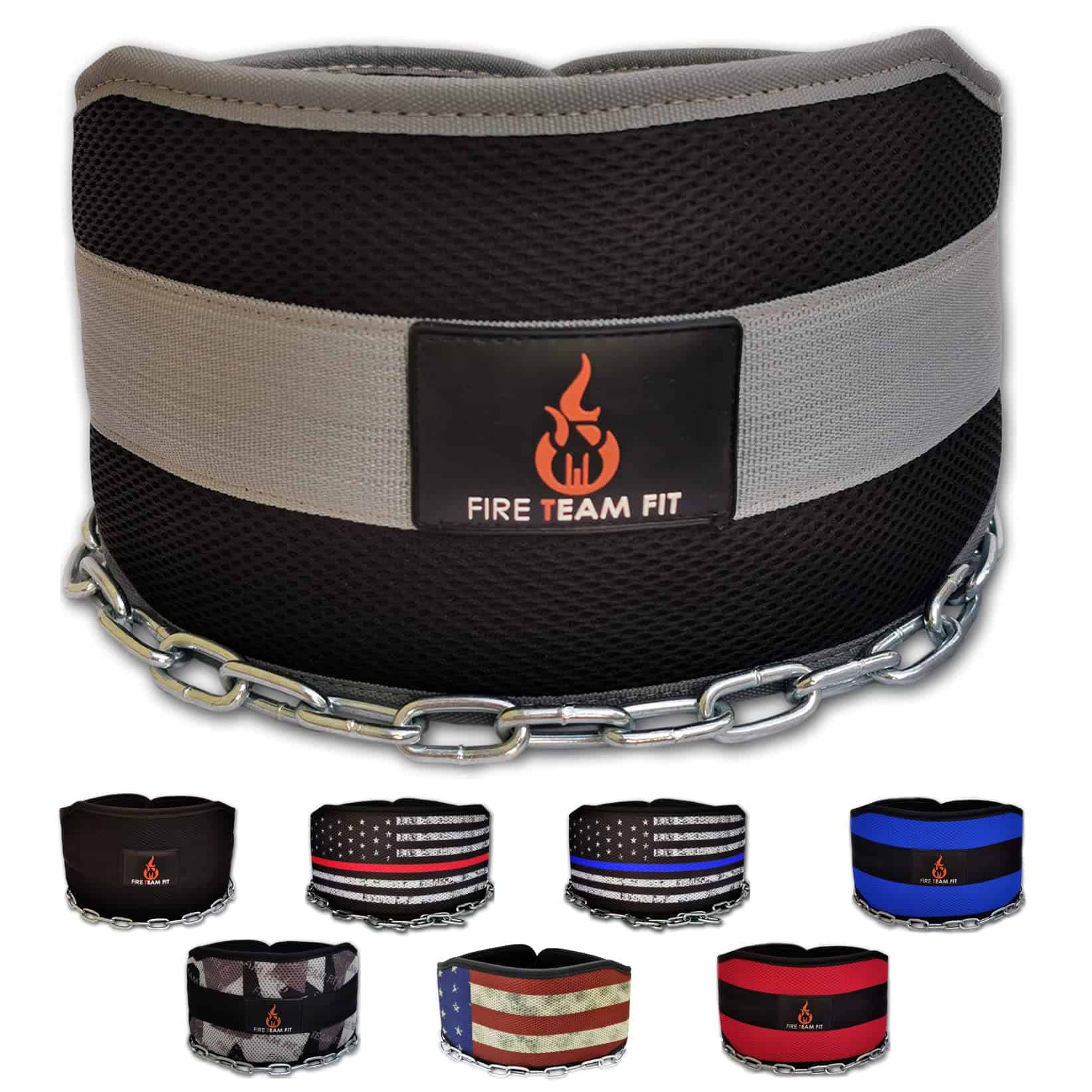 Cinturón de Pesas Fire Team Fit con Cadena, Cinturón de