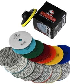 STADEA Almohadillas de Pulido de Diamante para Amoladora