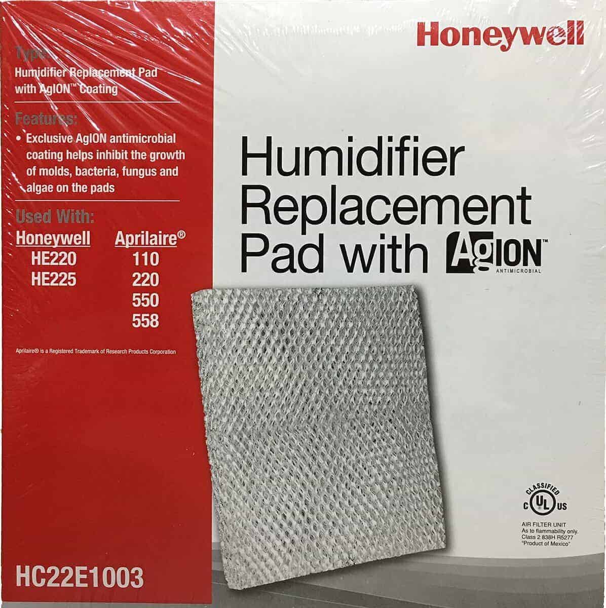 Honeywell HC22E1003/U Pad con Revestimiento de Iones de Ag