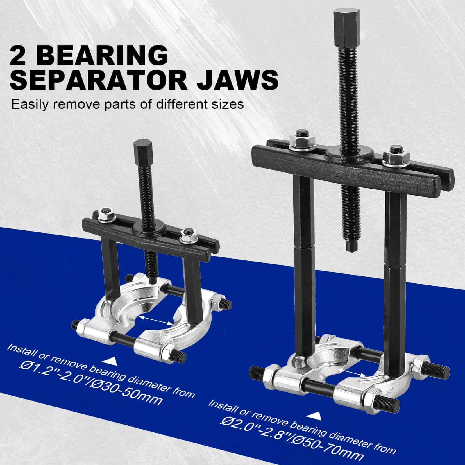 DASBET 14PCS Kit de Extractor de Rodamientos 5 Toneladas - Imagen 5