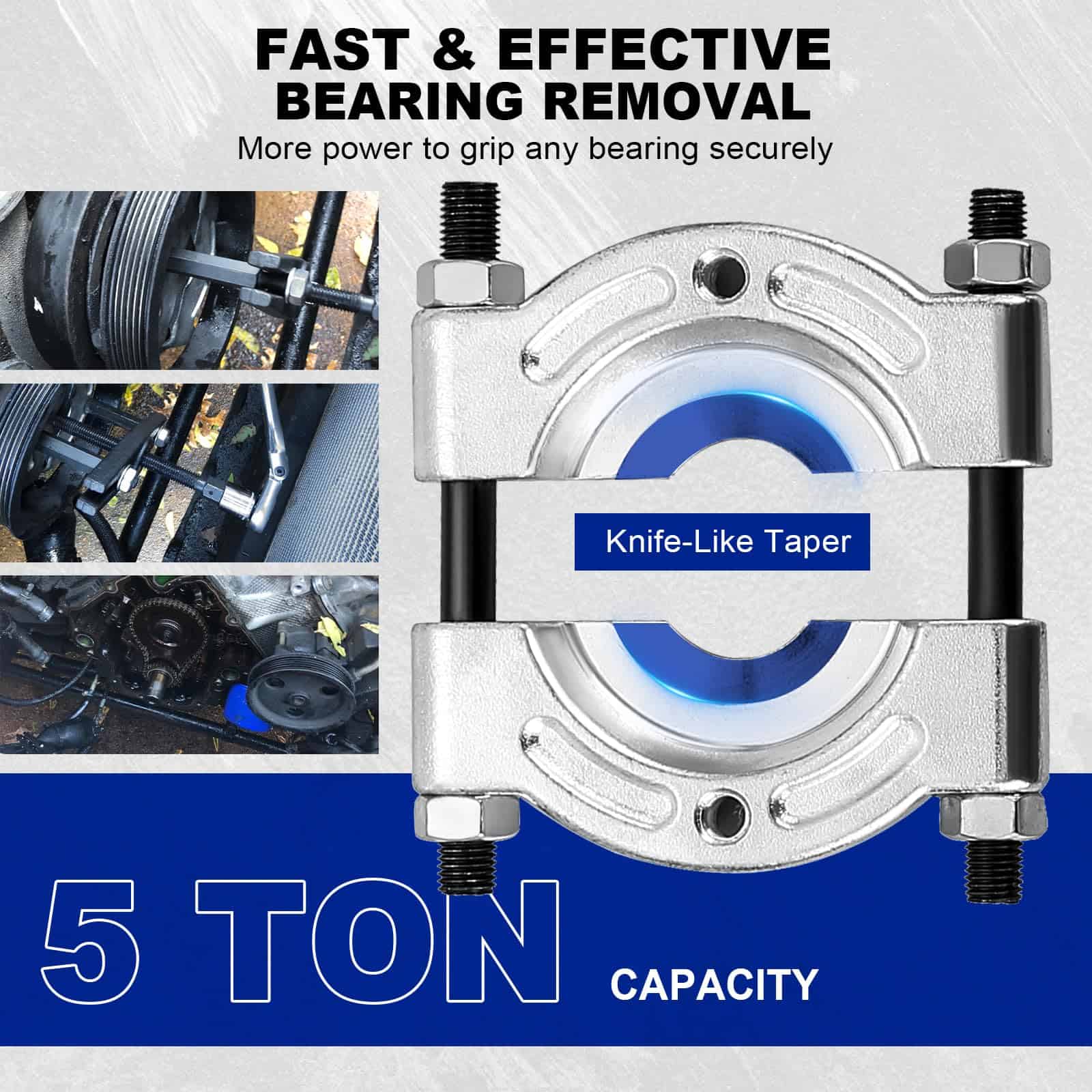 DASBET 14PCS Kit de Extractor de Rodamientos 5 Toneladas - Imagen 6