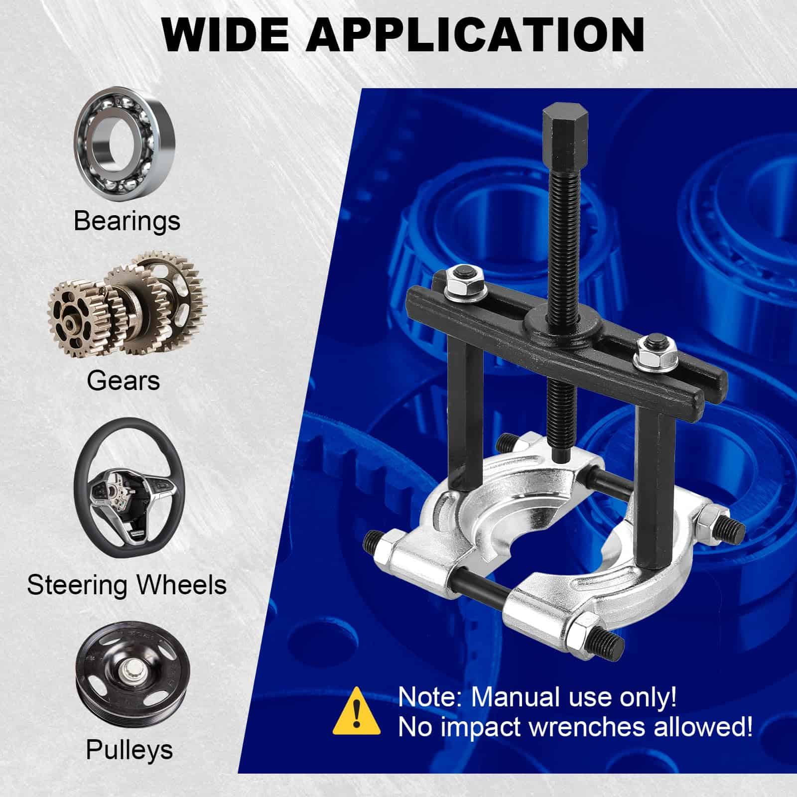 DASBET 14PCS Kit de Extractor de Rodamientos 5 Toneladas - Imagen 7