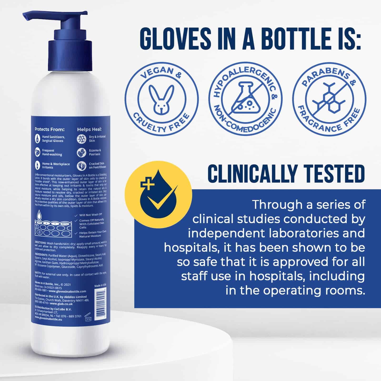 Crema para manos Gloves In A Bottle Working Hands - Loción - Imagen 6