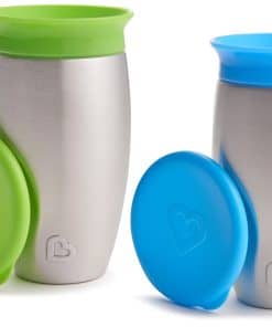 Vaso antiderrames Munchkin Miracle de acero inoxidable 360