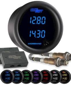 GlowShift Medidor de Relación Aire/Combustible Dual Digital