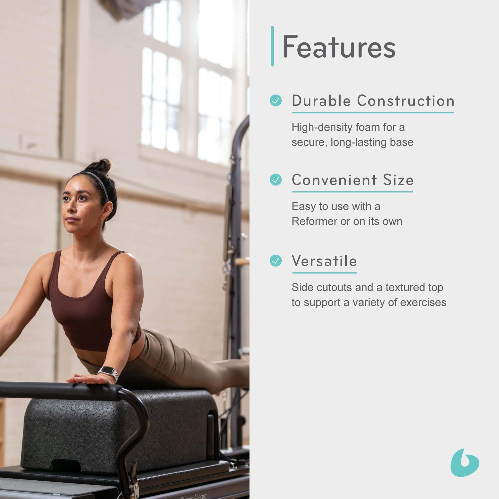 Balanced Body Sitting Box Lite, Equipo de Pilates, Equipo - Imagen 5