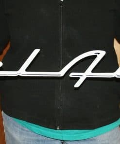 Letrero Metálico Grande 1955-56 Chevrolet Bel Air - 34" x 5"