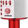 Micrófono Karaoke Inalámbrico BONAOK Bluetooth, 3 en 1