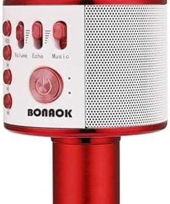Micrófono Karaoke Inalámbrico BONAOK Bluetooth, 3 en 1