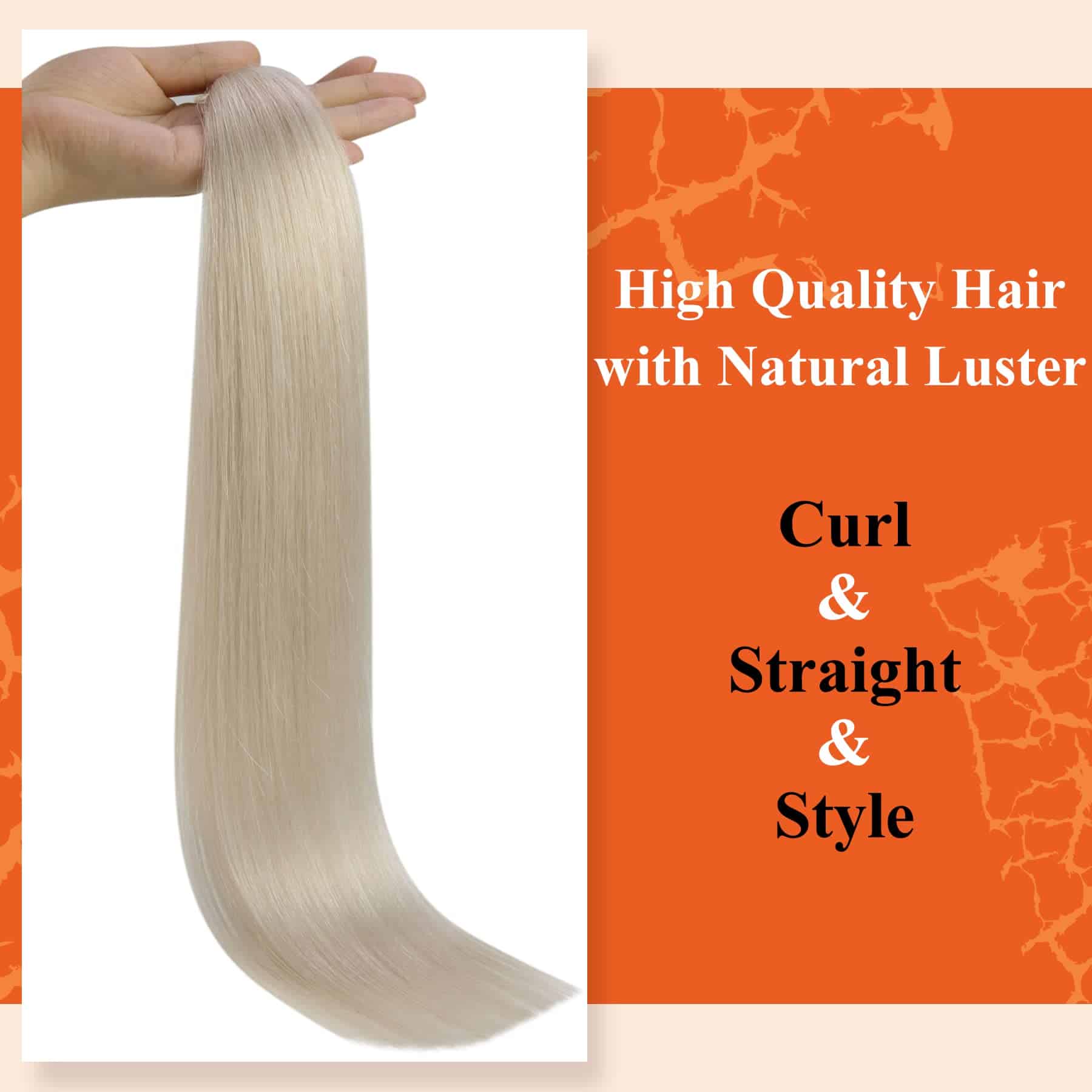 Extensiones de Cabello Humano Keratina Full Shine 20 - Imagen 6