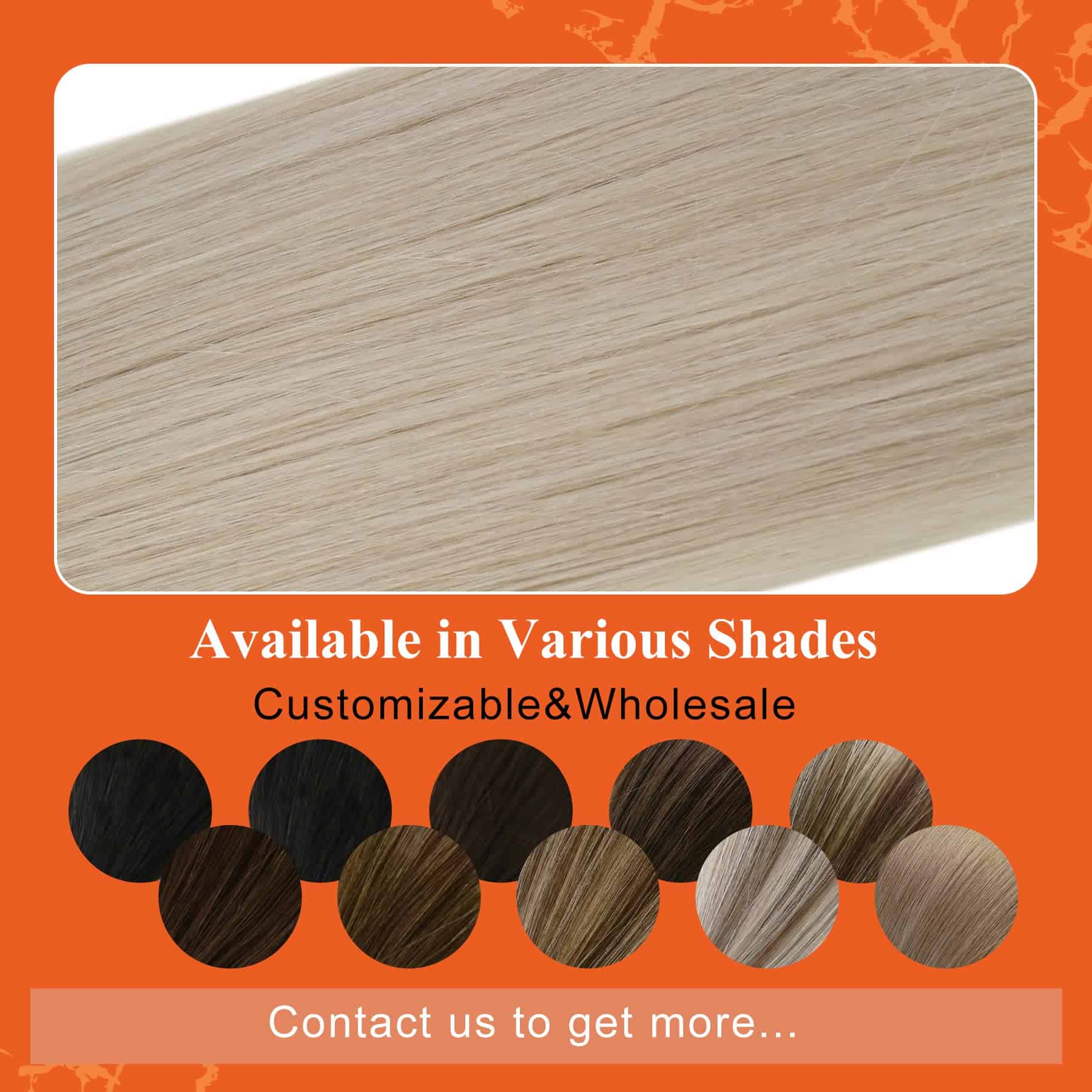 Extensiones de Cabello Humano Keratina Full Shine 20 - Imagen 7