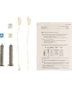 Set de resorte y cable para puerta de lavavajillas Bosch