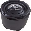 Tapa de centro negra Fuel 1PC FUEL MT-BLK para 8X170/8X180