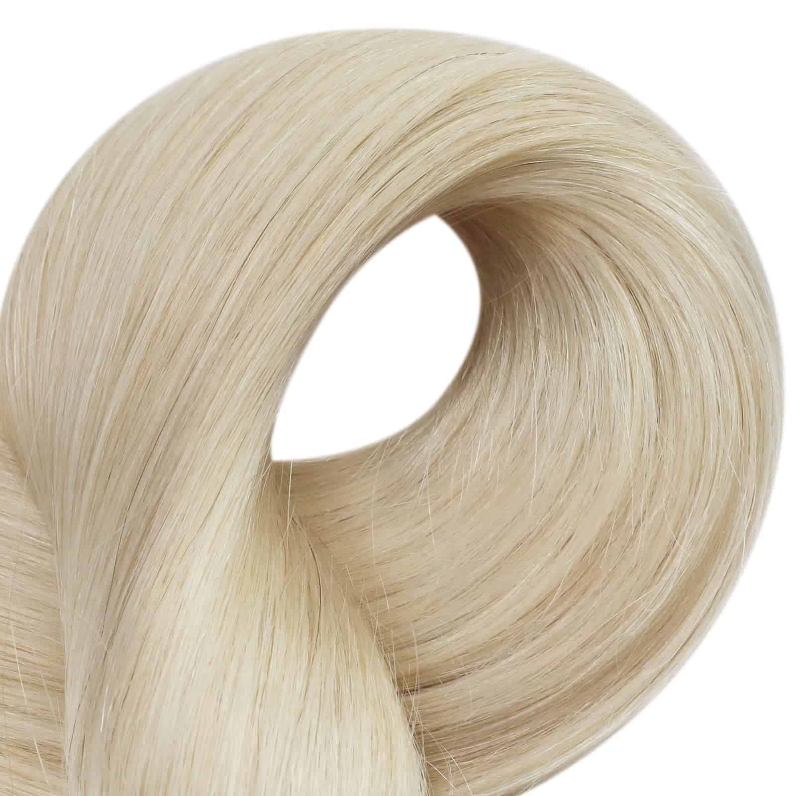 Extensiones de Pelo Tape in Rubias Rubias Platino #60 - Imagen 10