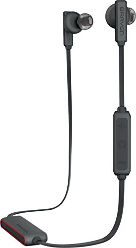 Audífonos inalámbricos Braven Flye Sport - Gris / Rojo - Imagen 3