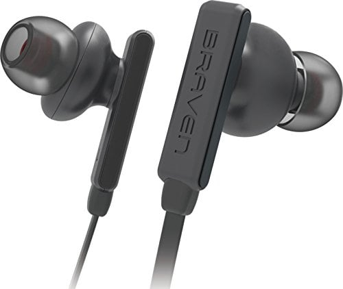 Audífonos inalámbricos Braven Flye Sport - Gris / Rojo