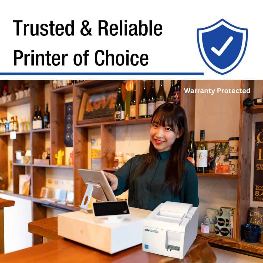 Impresora térmica Star Micronics TSP143IIIW Wi-Fi (WLAN) - Imagen 8