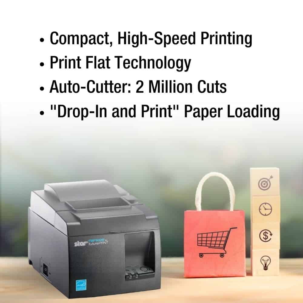 Impresora térmica Star Micronics TSP143IIIW Wi-Fi (WLAN) - Imagen 7