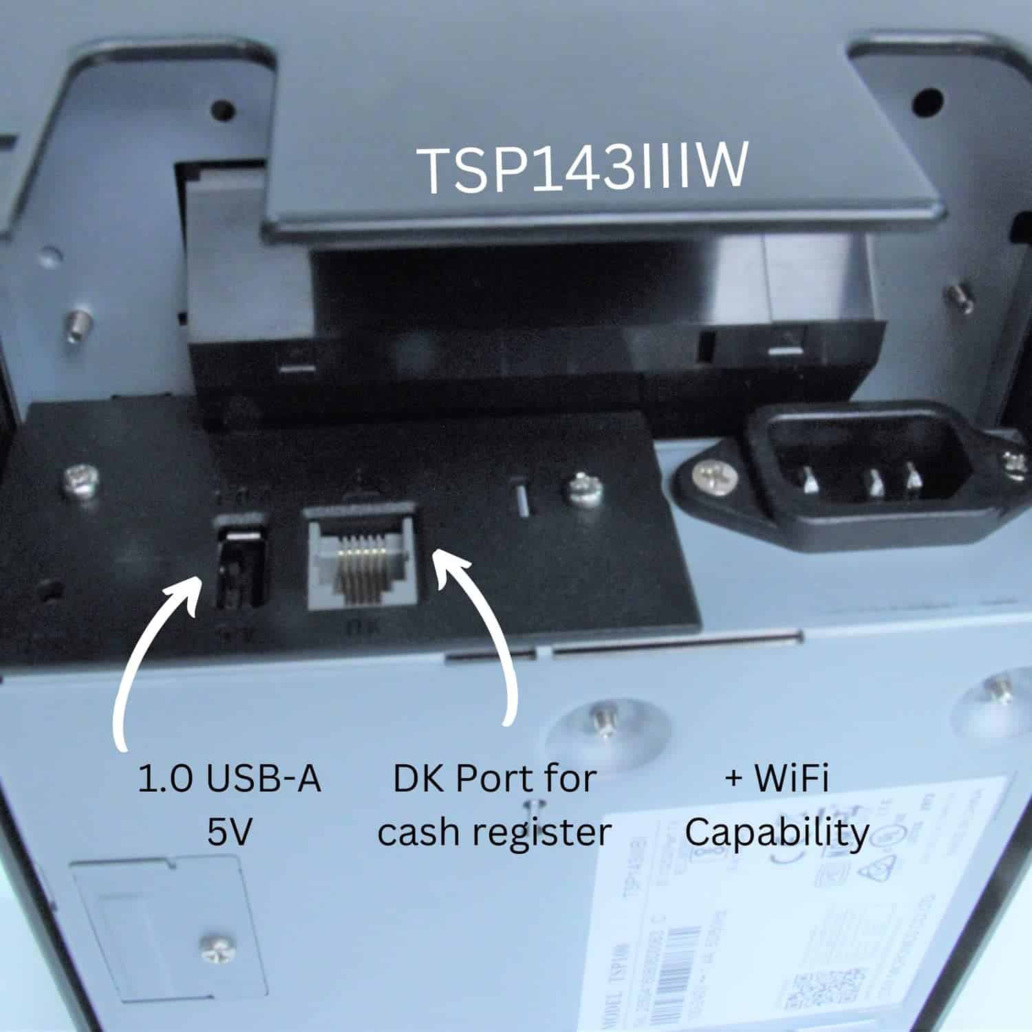 Impresora térmica Star Micronics TSP143IIIW Wi-Fi (WLAN) - Imagen 4