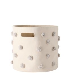 Cesta de Pom Pom Pehr, Cesto (Gris) | Almacenamiento de